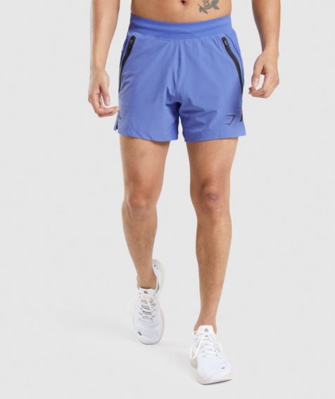 Gymshark Apex 5" Perform Shorts Herr Blå | SE-56204N