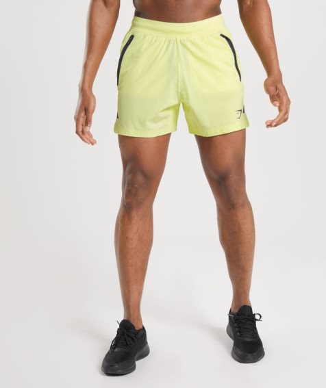 Gymshark Apex 5" Perform Shorts Herr Gula | SE-36572U