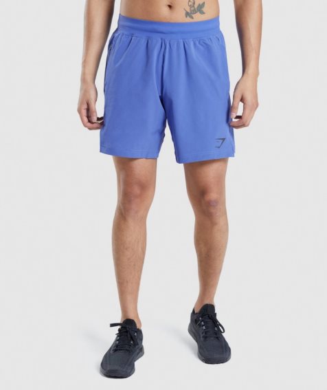 Gymshark Apex 8" Function Shorts Herr Blå | SE-56731D