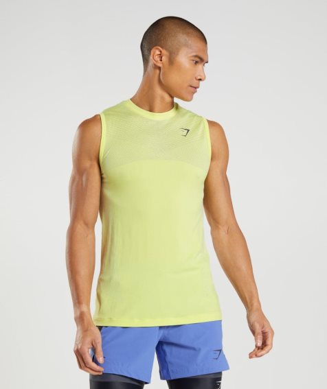 Gymshark Apex Seamless Linnen Herr Gula | SE-35061C