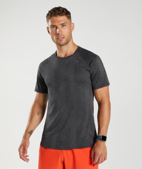 Gymshark Apex T-shirt Herr Svarta | SE-26837J