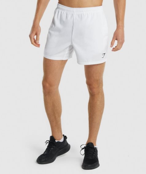 Gymshark Arrival 5" Shorts Herr Vita | SE-15876P