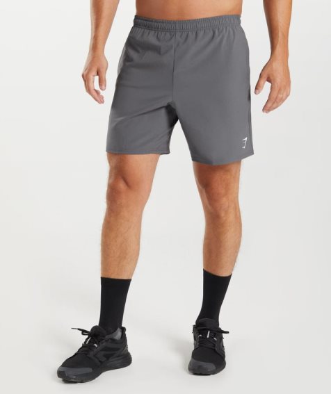 Gymshark Arrival 7" Shorts Herr Grå | SE-65214W