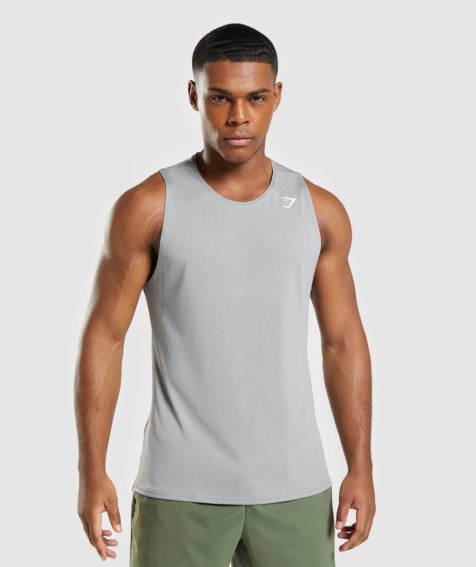 Gymshark Arrival Linnen Herr Ljusgrå | SE-53480S