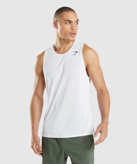 Gymshark Arrival Linnen Herr Vita | SE-42580B