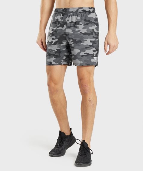 Gymshark Arrival Shorts Herr Camo | SE-08642Z