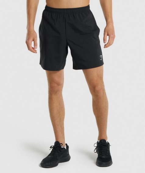 Gymshark Arrival Shorts Herr Svarta | SE-67589G