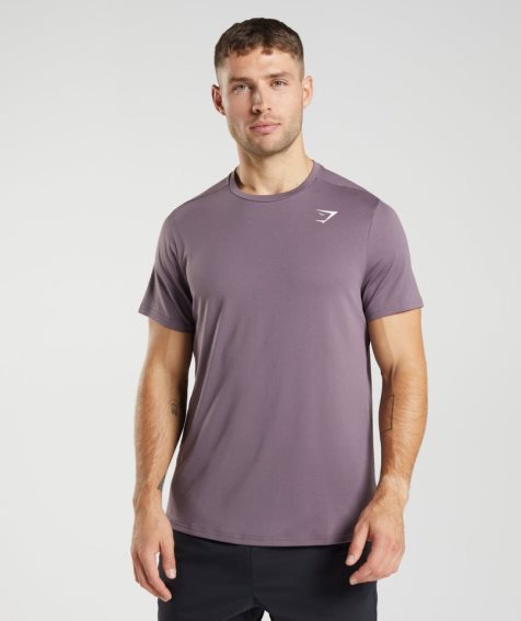 Gymshark Arrival T-shirt Herr Lila | SE-40759M