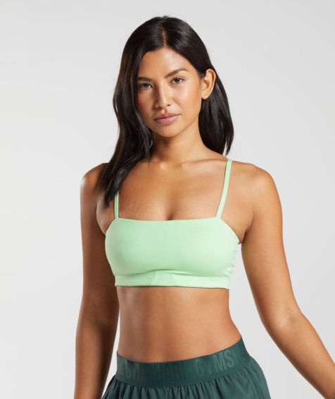 Gymshark Bandeau Sport Bh Dam Mintgröna | SE-60735P