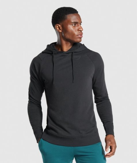 Gymshark Bold Hoodie Herr Svarta | SE-97526D