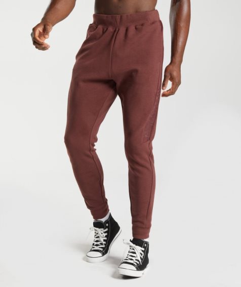 Gymshark Bold React Mjukisbyxor Herr Bruna | SE-31206B