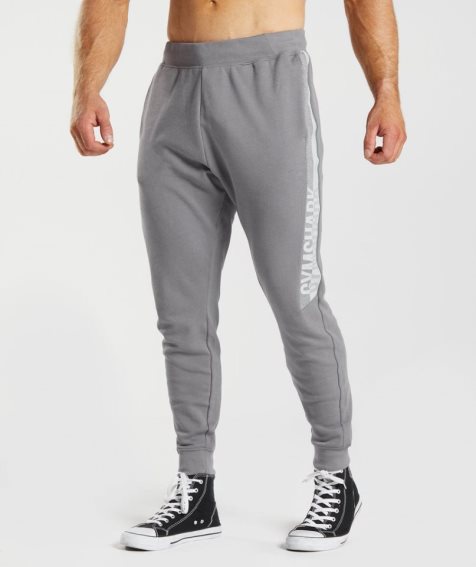 Gymshark Bold React Mjukisbyxor Herr Grå | SE-94582P