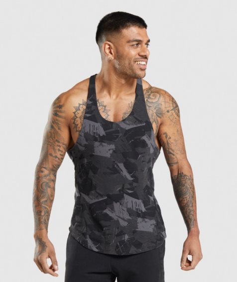 Gymshark Bold Stringer Linnen Herr Camo | SE-23860W