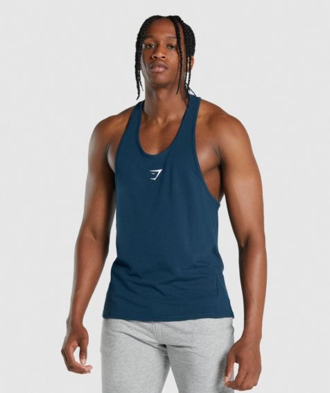 Gymshark Critical 2.0 Stringer Linnen Herr Marinblå | SE-05439U