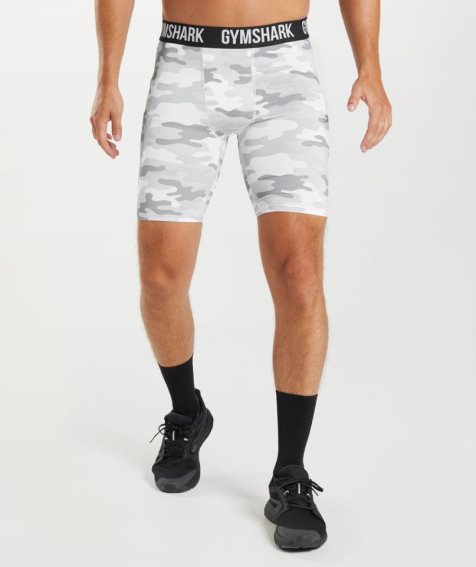 Gymshark Element Baselayer Shorts Herr Camo | SE-29037U