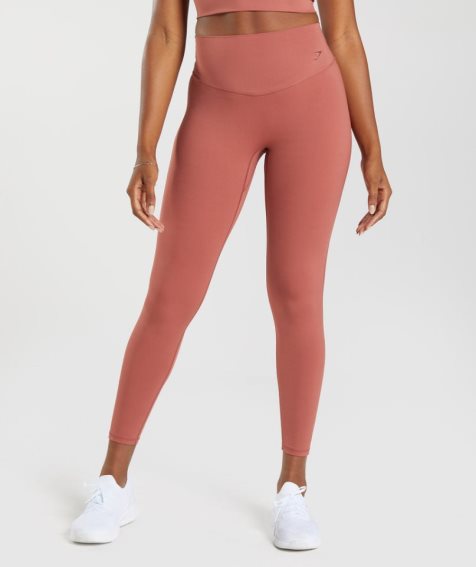 Gymshark Elevate Leggings Dam Korall | SE-70682P