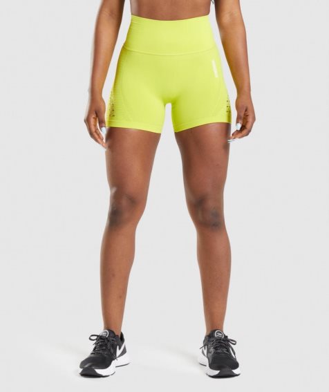 Gymshark Energy Seamless Shorts Dam Gula | SE-89072S