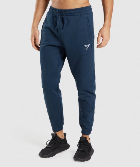 Gymshark Essential Mjukisbyxor Herr Marinblå | SE-15987W