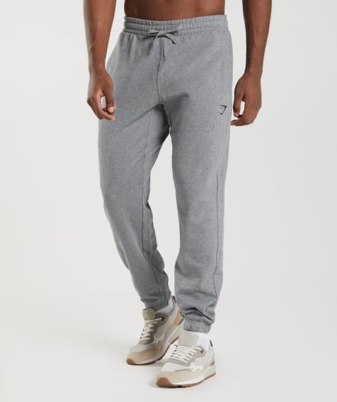 Gymshark Essential Oversized Mjukisbyxor Herr Grå | SE-54039K