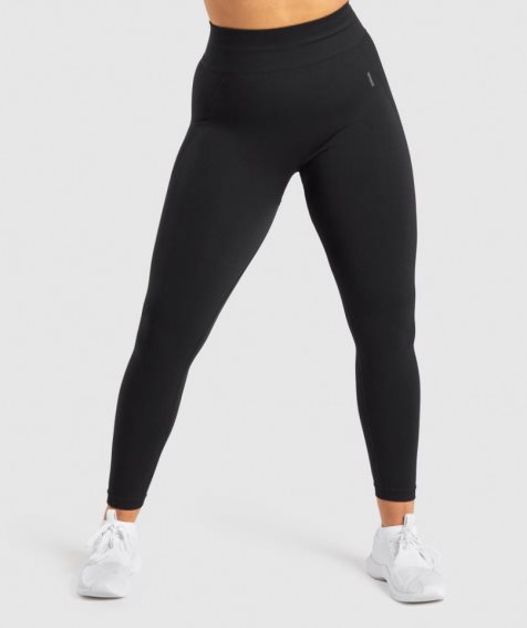 Gymshark Flex High Waisted Leggings Dam Svarta | SE-40529N