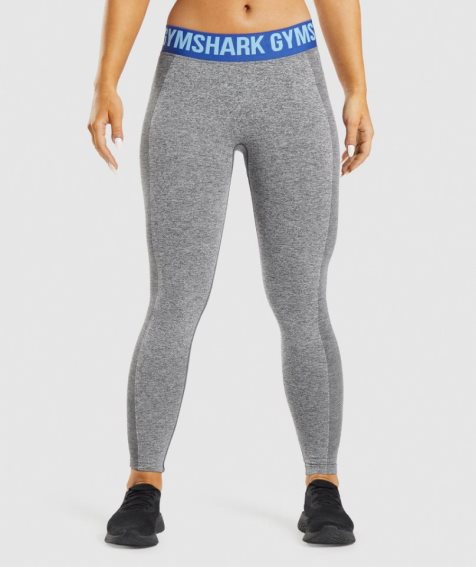 Gymshark Flex Low Rise Leggings Dam Grå | SE-67958M