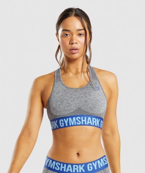 Gymshark Flex Sport Bh Dam Grå | SE-52314V