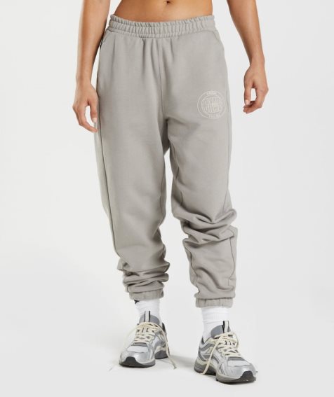 Gymshark GS10 Year Mjukisbyxor Dam Grå | SE-68143M