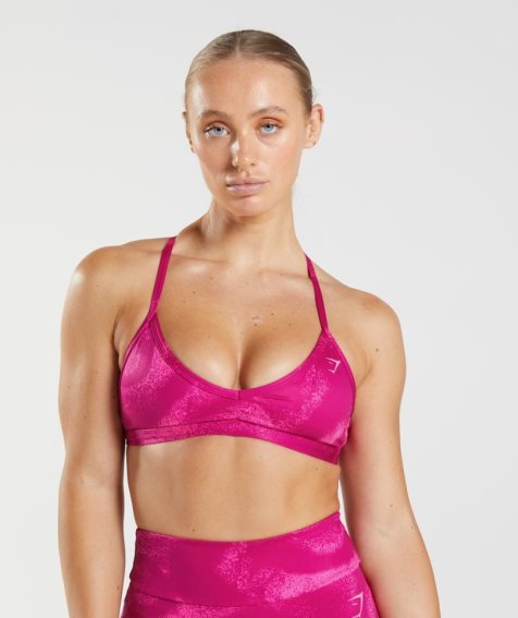 Gymshark GS Power Minimal Sport Bh Dam Rosa | SE-47036I