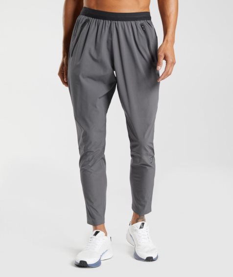 Gymshark Hybrid Woven Mjukisbyxor Herr Grå | SE-52064K