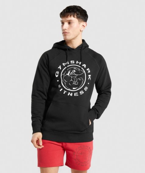 Gymshark Legacy Hoodie Herr Svarta | SE-98563Y