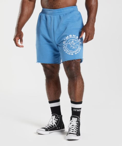 Gymshark Legacy Shorts Herr Blå | SE-02385E