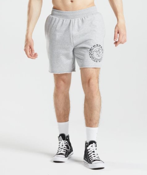 Gymshark Legacy Shorts Herr Ljusgrå | SE-64973G