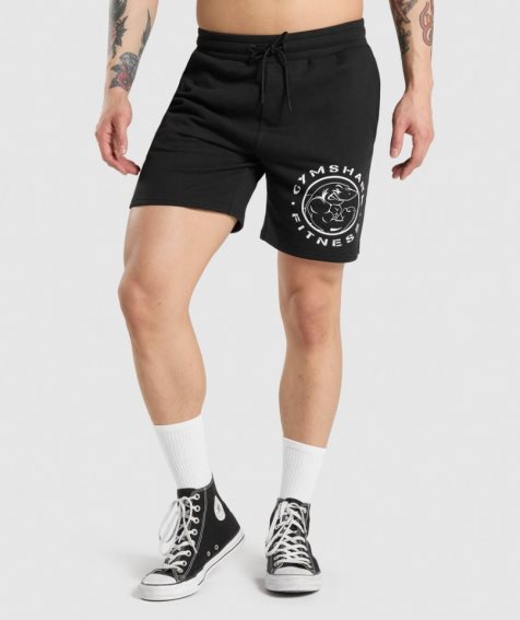 Gymshark Legacy Shorts Herr Svarta | SE-68240X