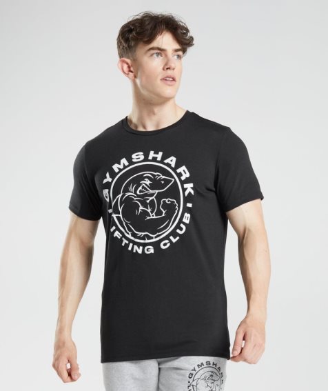 Gymshark Legacy T-shirt Herr Svarta | SE-52470C