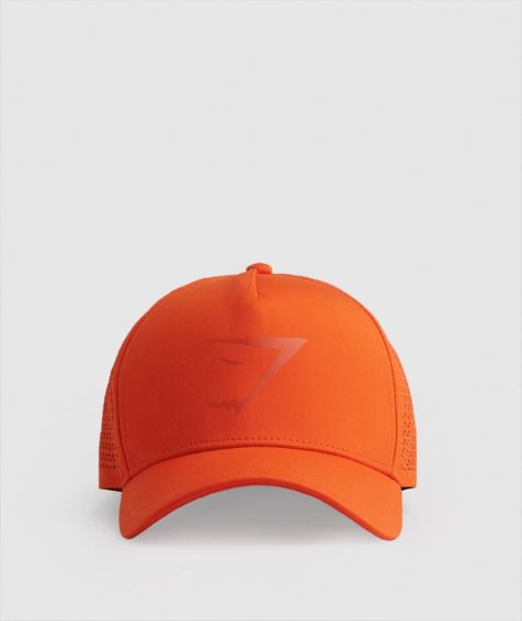 Gymshark Mesh Trucker Kepsar Orange | SE-93687S