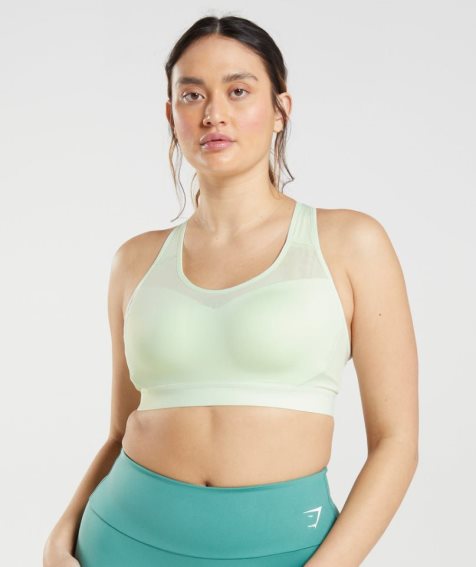 Gymshark Open Back Sport Bh Dam Mintgröna | SE-17509H