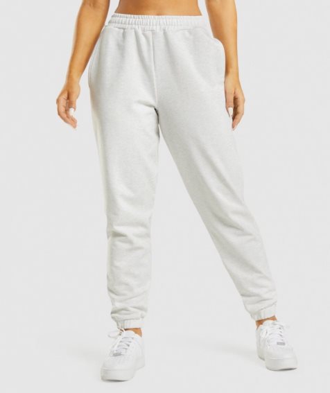 Gymshark Rest Day Sweats Mjukisbyxor Dam Vita | SE-12946Q