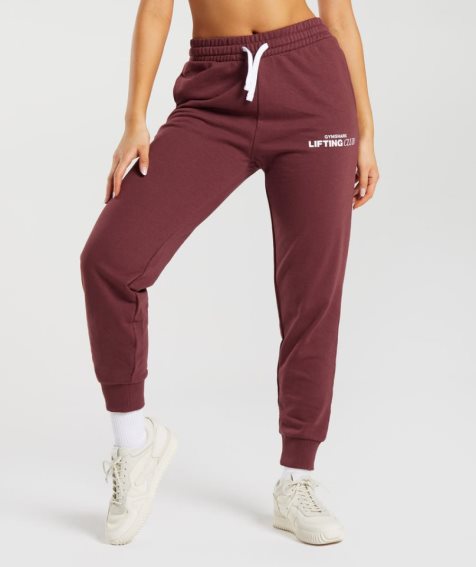 Gymshark Social Club Mjukisbyxor Dam Bruna | SE-68145V