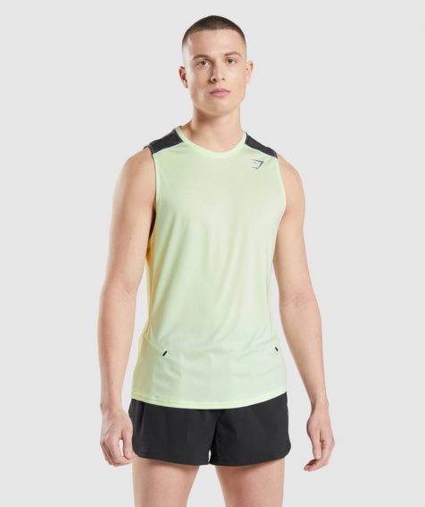 Gymshark Speed Evolve Linnen Herr Mintgröna | SE-61082J