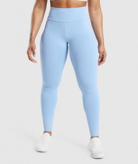 Gymshark Speed Leggings Dam Ljusblå | SE-60819E