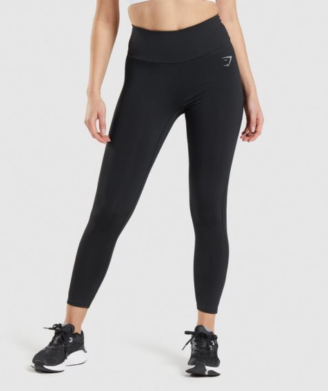 Gymshark Speed Leggings Dam Svarta | SE-93758F