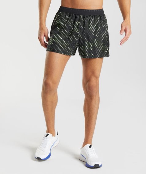 Gymshark Sport 3" Shorts Herr Svarta | SE-02314W