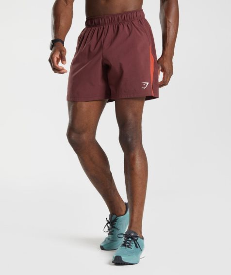 Gymshark Sport Shorts Herr Vinröda | SE-17509Q