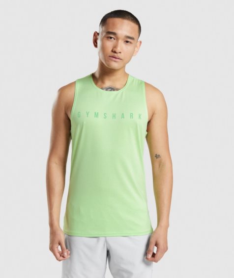 Gymshark Sport Stripe Linnen Herr Mintgröna | SE-76231N