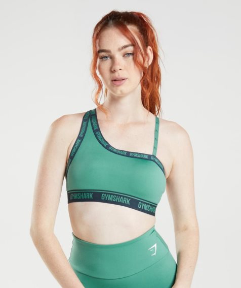 Gymshark Strike Sport Bh Dam Gröna | SE-43962F