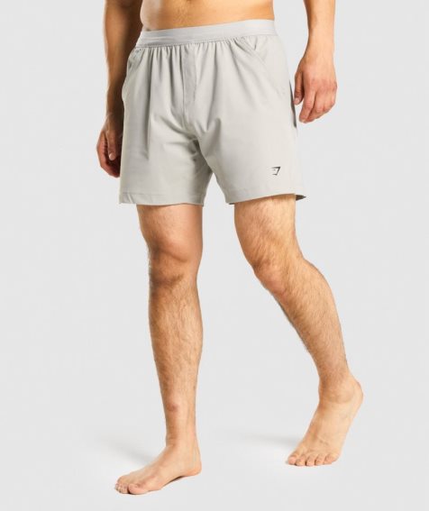 Gymshark Studio Shorts Herr Ljusgrå | SE-03416V