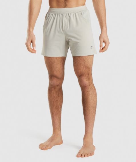 Gymshark Studio Shorts Herr Ljusgrå | SE-94712K