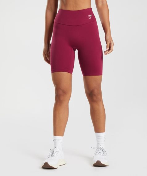 Gymshark Tränings Cycling Shorts Dam Fuchsia | SE-63845T