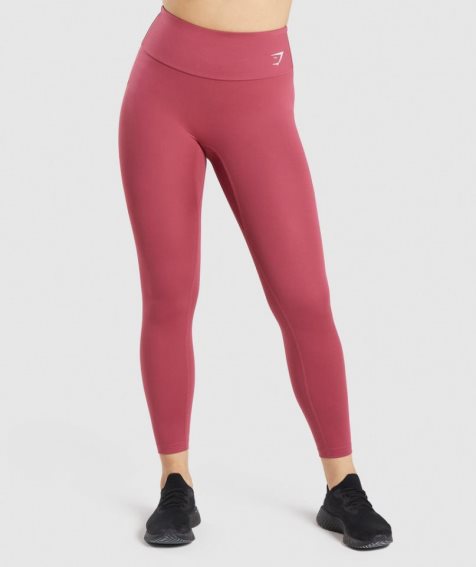 Gymshark Tränings Leggings Dam Rosa | SE-35806D