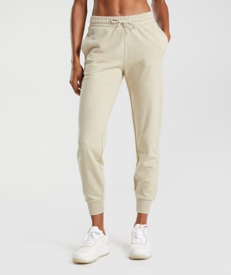 Gymshark Tränings Mjukisbyxor Dam Beige | SE-87409Y